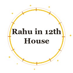 Rahu in 12th House